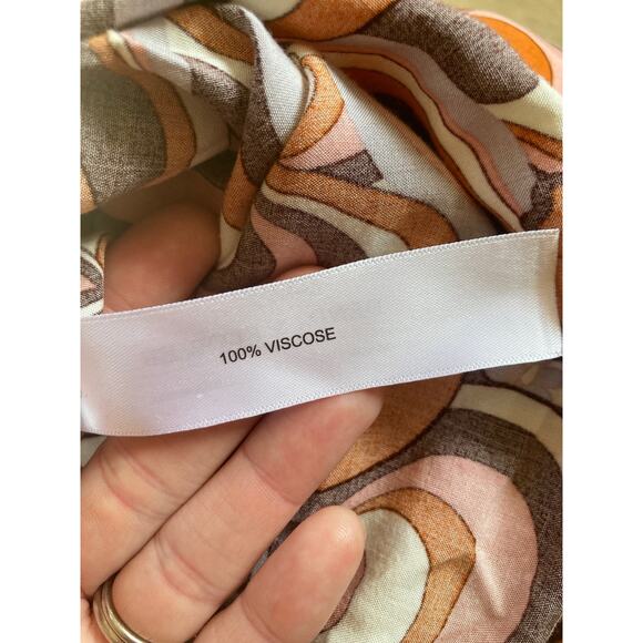 Denim & Flower Funky Print Buttondown Shirt, Size S - Picture 6 of 7